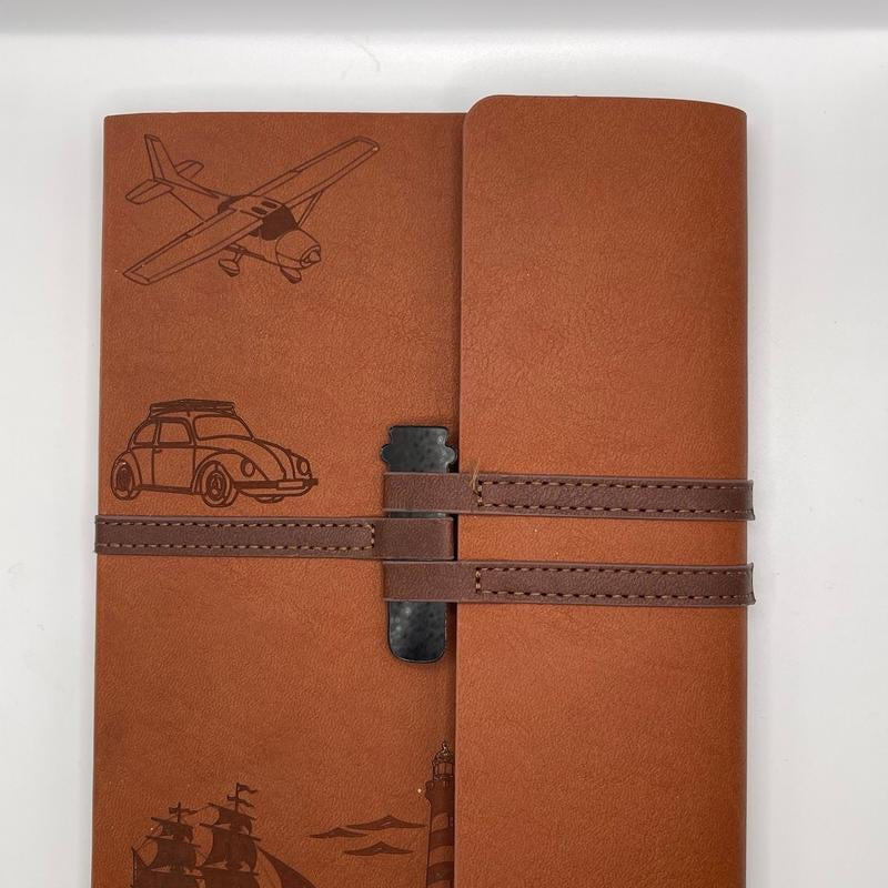 Custom Journal | Travel Journal | Laser Engraving Journal Plastic